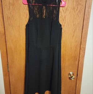 *Last Chance* Black Lace Top Dress